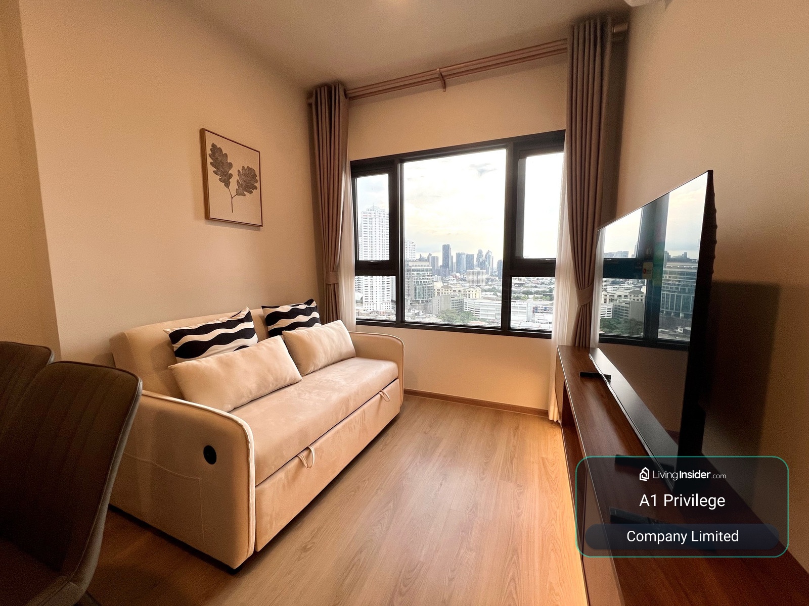 ให้เช่า出租 1ห้องนอน ครัวฝรั่ง 32ตร.ม. แต่งสวยครบ – รูปที่ 4