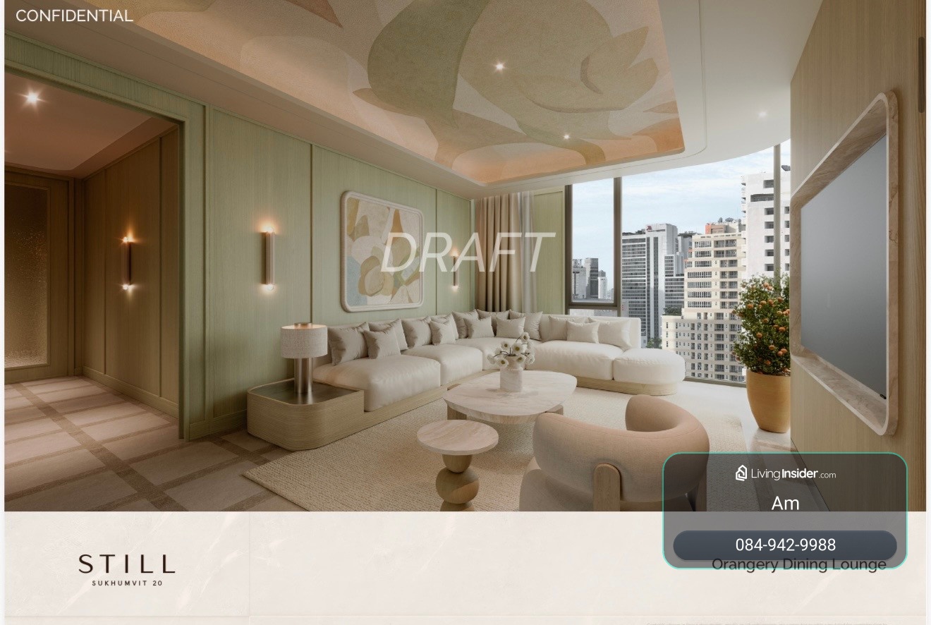 STILL Sukhumvit 20: 3bed 3.5bath corner unit High Floor 217sqm. 89,500,000 Am: 0656199198 – รูปที่ 4