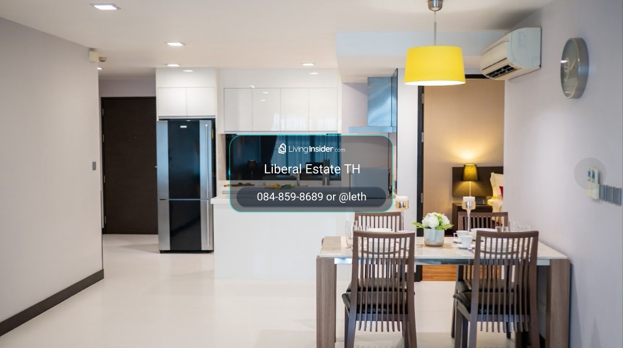 LTH16195 - Spacious Apartment FOR RENT The KLASSE Residence Asoke | 100 sq.m. | 2 Beds 2 Baths | BTS Asoke | 75K | อพาร์ตเมนต์ให้เช่า The KLASSE Residence อโศก  – รูปที่ 4