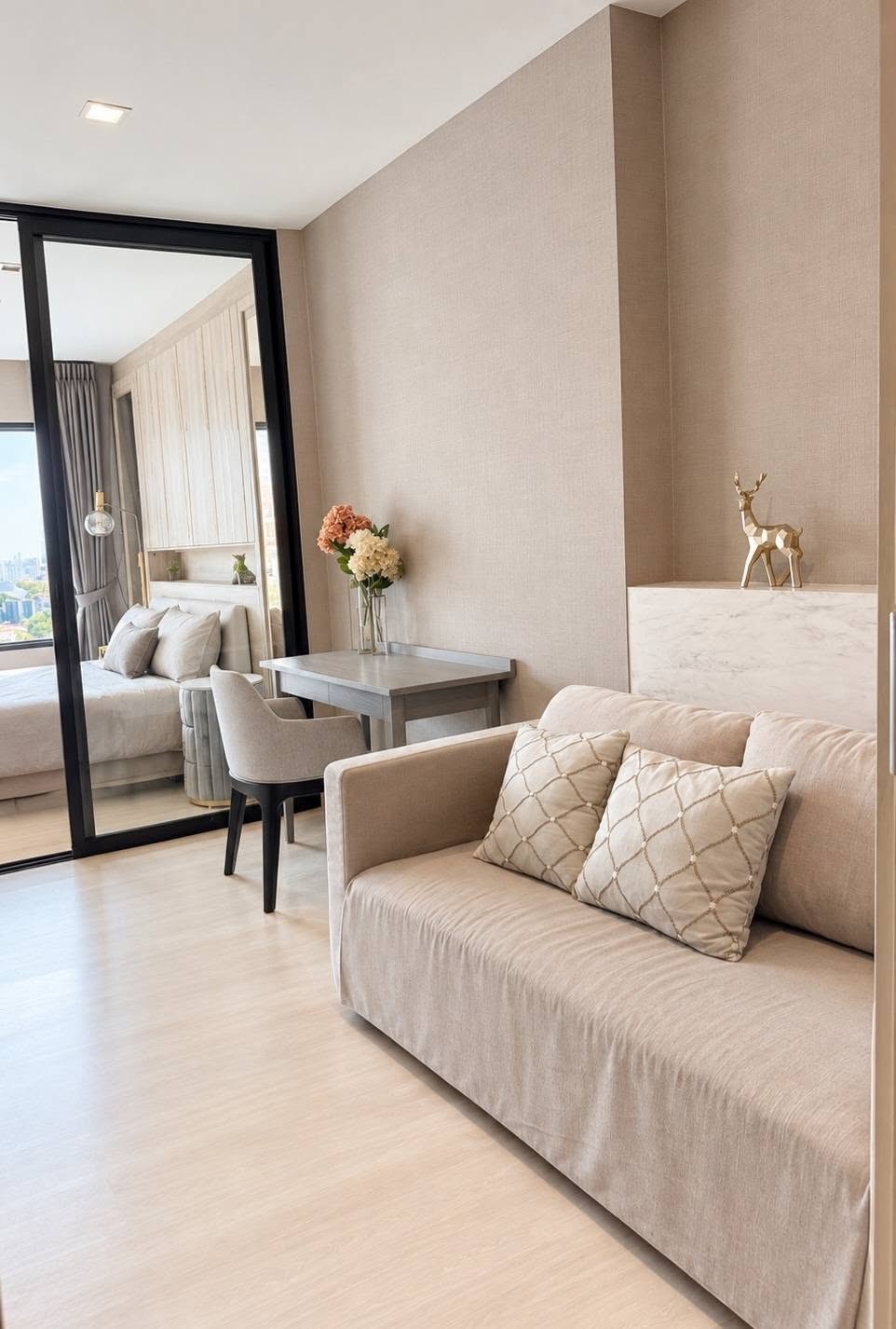 🏙️ For rent Life One Wireless ✨ 1 bedroom | 35 sq m. | 11th floor 🌆 Central Embassy view — unblocked view – รูปที่ 3