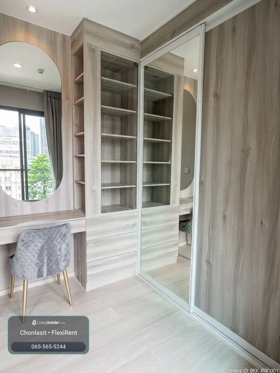 🏙️ For rent Life One Wireless ✨ 1 bedroom | 35 sq m. | 11th floor 🌆 Central Embassy view — unblocked view – รูปที่ 2