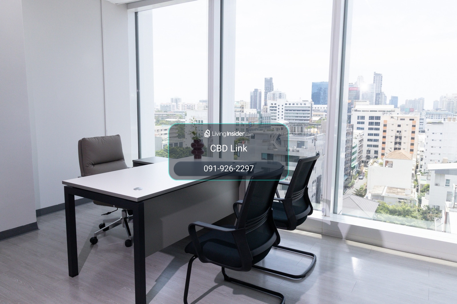 Office แต่งใหม่พร้อมเฟอร์, ใกล้ BTS ช่องนนทรี, มี 7-11, Food court ในตึก – รูปที่ 3