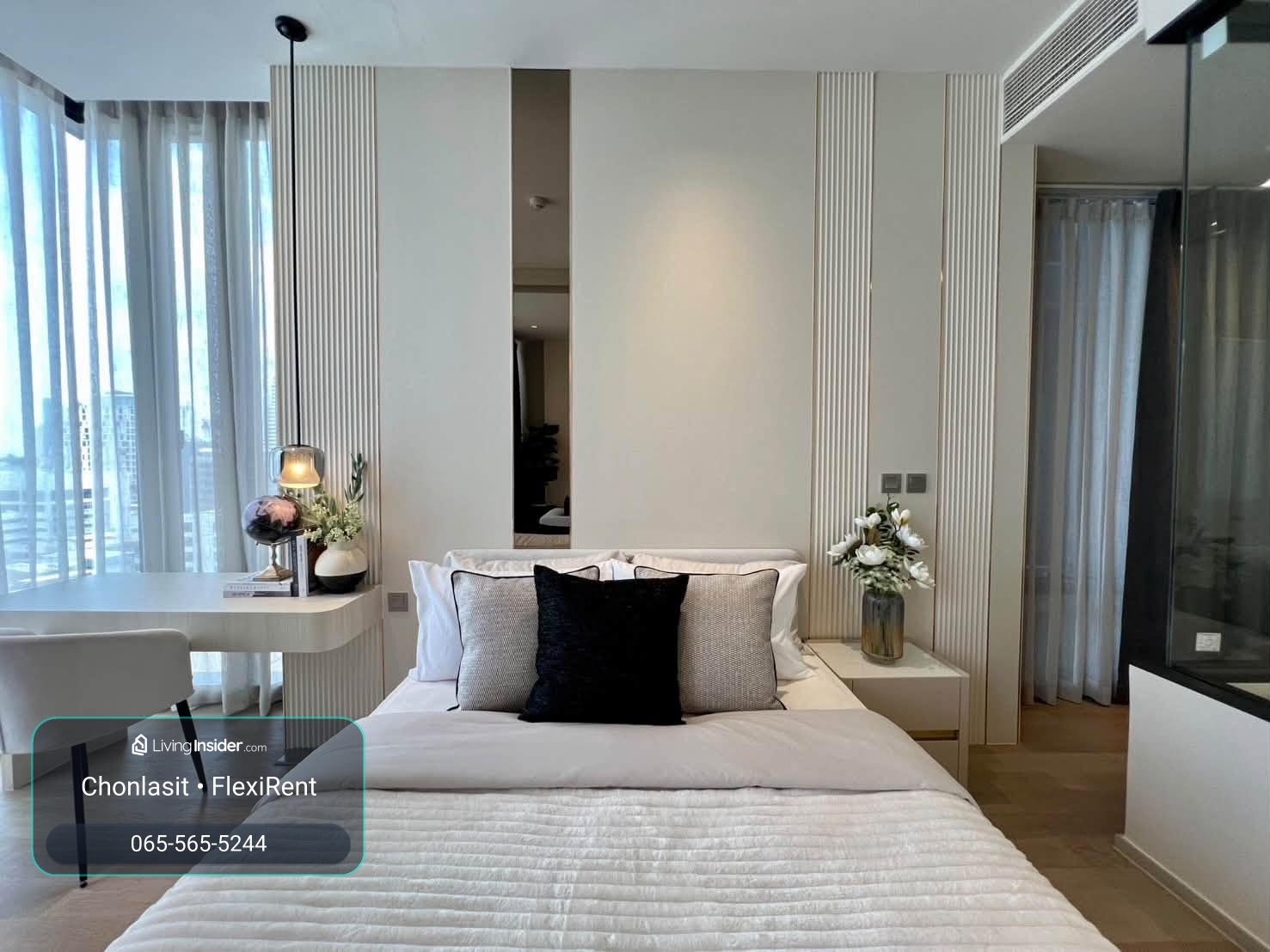 ✨ ให้เช่า Ashton Silom — ห้องใหม่มือแรก ห้องมุม 50 ตร.ม. – รูปที่ 3
