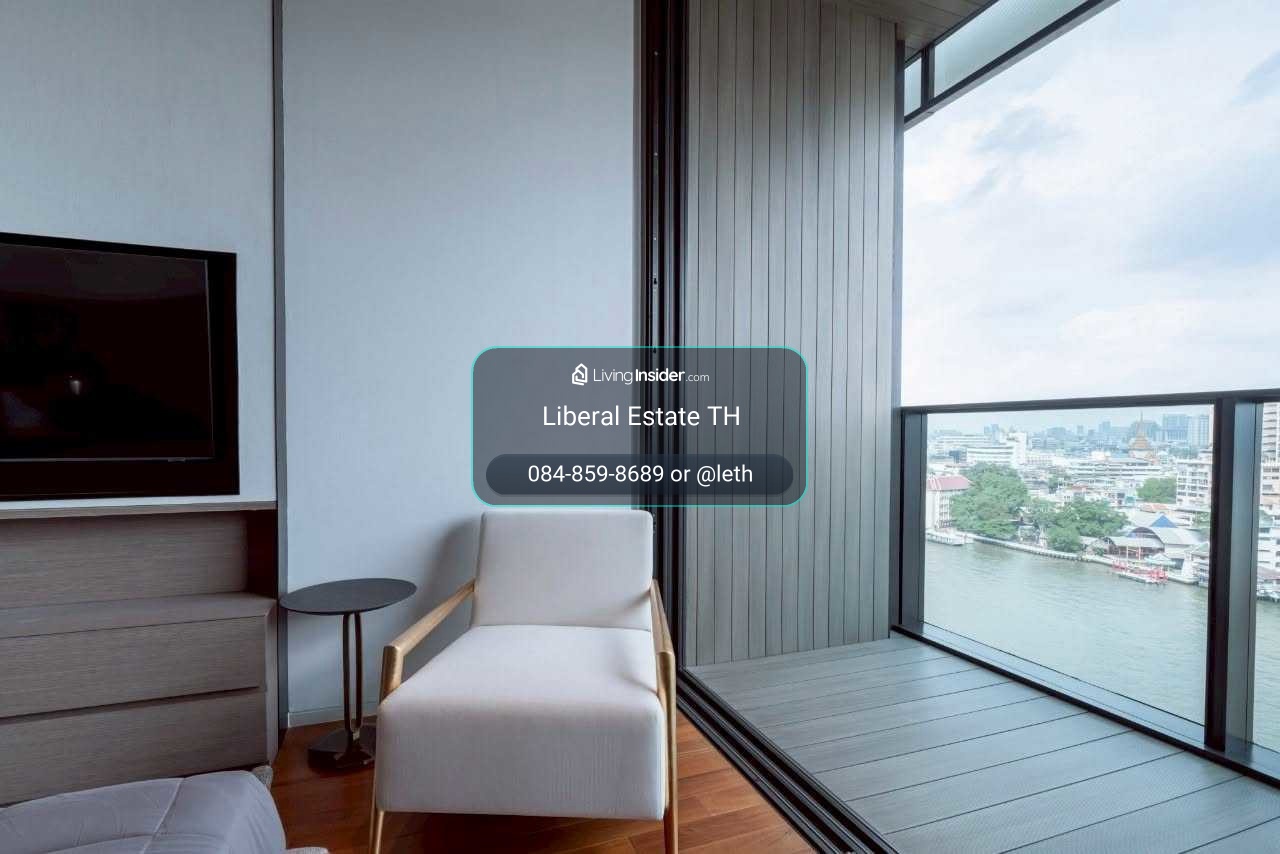 LTH16198 - Luxury Condo FOR RENT Banyan Tree Residences Riverside Bangkok | 160.61 sq.m. | 2 Beds 2 Baths | BTS Khlong San | 120K | คอนโดหรูให้เช่า คลองสาน – รูปที่ 3