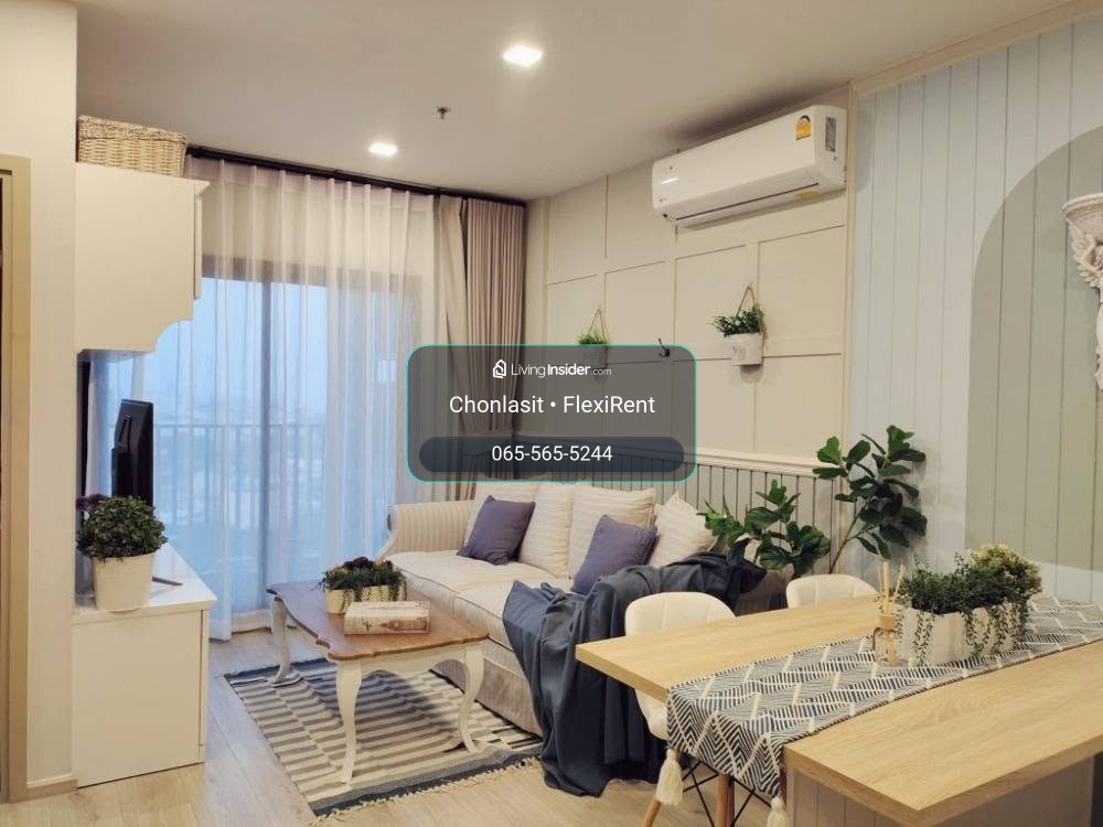 🐶🐱 ให้เช่า Metris ลาดพร้าว — คอนโดเลี้ยงสัตว์ได้ 2 ห้องนอน | 1 ห้องน้ำ | 48 ตร.ม. ✨ ชั้น 16 | ห้องทิศเหนือ | ไม่ร้อน | Pet Friendly – รูปที่ 2