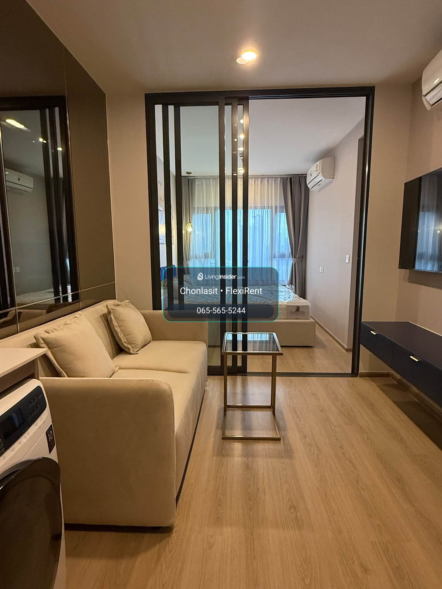 🕊️ ให้เช่า Life Rama 4 - Asoke 1 ห้องนอน | 1 ห้องน้ำ | 28 ตร.ม. ✨ ชั้น 30 | คอนโดใหม่ | Fully Furnished | พร้อมเข้าอยู่ – รูปที่ 2