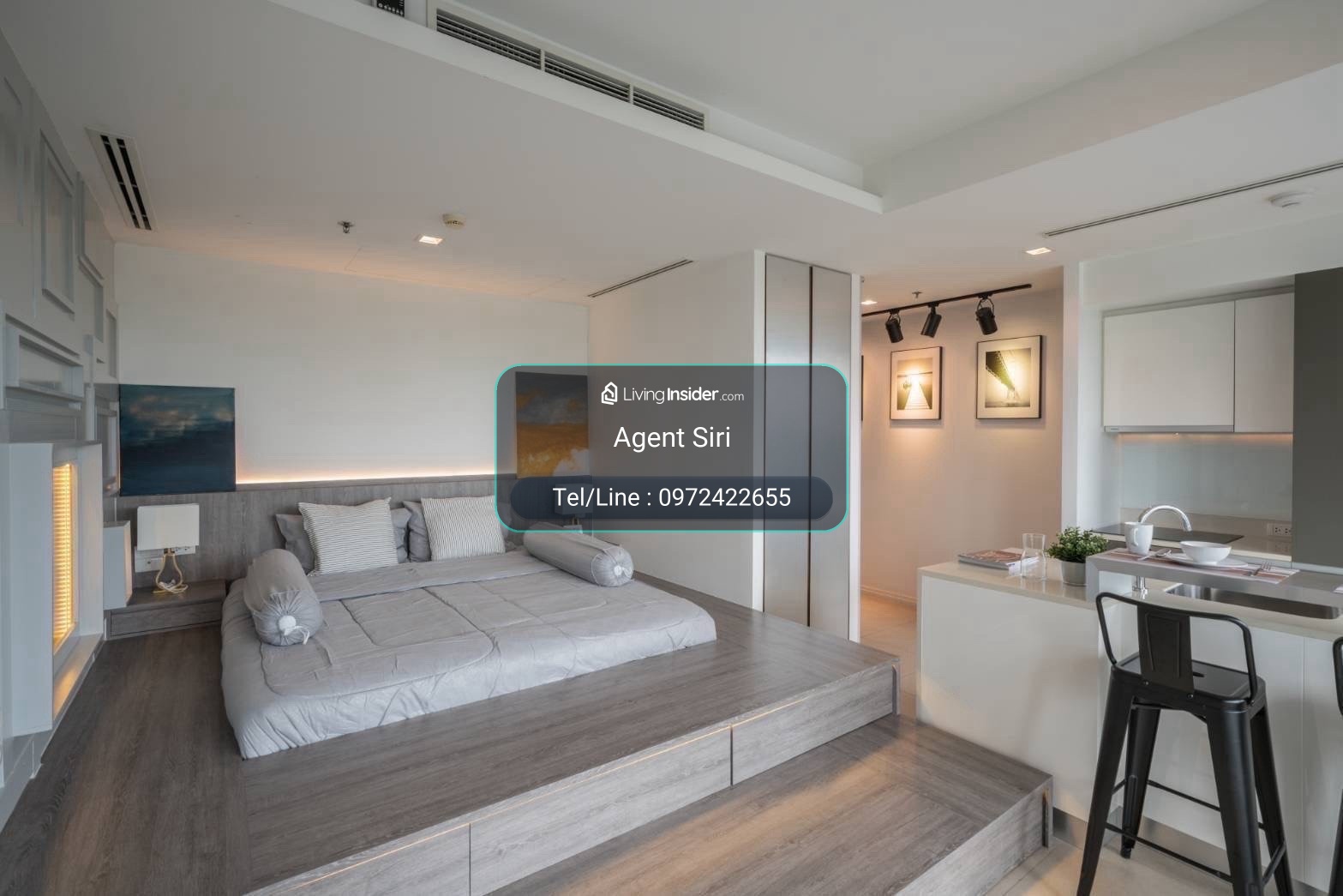 🔥For Rent 🔥studio type  🚩The River Condo  ✅Pls Call – รูปที่ 3
