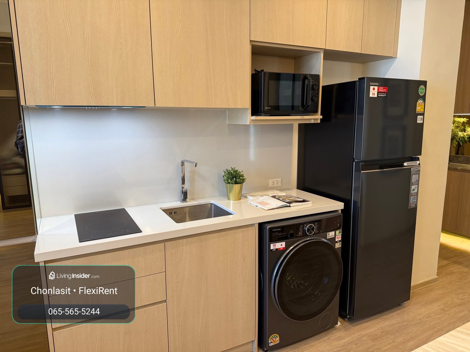 🏙️ For rent Noble State 39 — new room 2 bedrooms 2 bedrooms | 2 bathrooms | 59 sq m. ✨ 28th floor | new room | Fully Furnished | near BTS Phrom Phong – รูปที่ 3