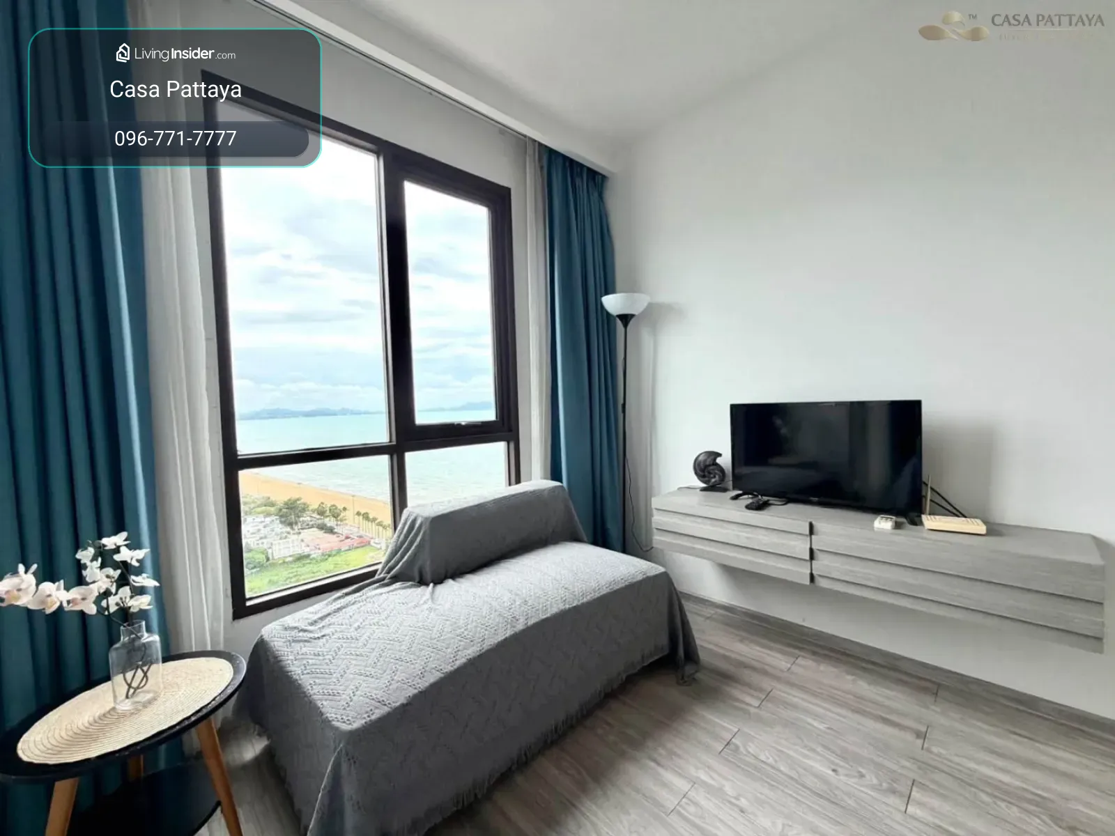 วิวทะเลสวยอลังการ! ขายห้องสตูดิโอ โครงการ Aeras Beachfront จอมเทียน – รูปที่ 3