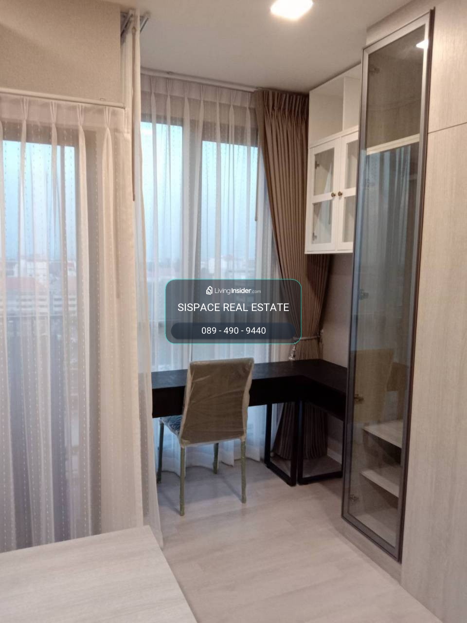 Condo for sale Modiz Launch 1 Bedroom 25 sq m., 11th and 12th floors, fully furnished, ready to move in immediately! If interested, contact 📞 089-490-9440 🟢 LINE : 0894909440 (search by number) – รูปที่ 4