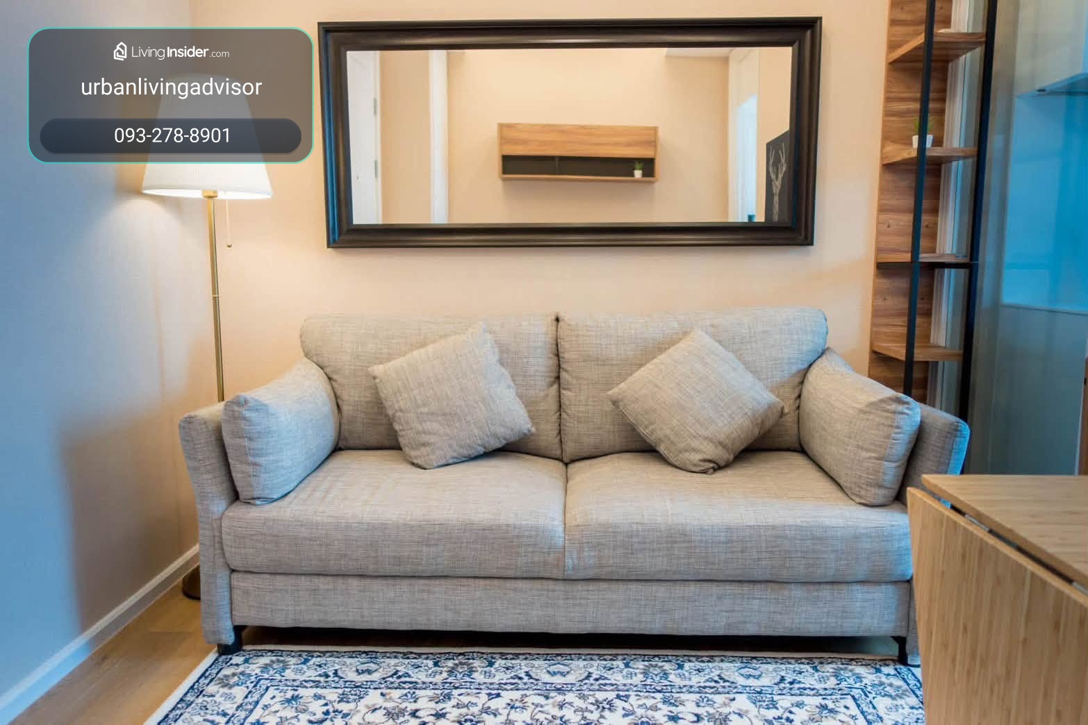 The Saint Residences ให้เช่า 1 Bedroom 31 ตร.ม. ชั้น 39 ตึก B | ใกล้ MRT พหลโยธิน | 15,500 บ./เดือน  – รูปที่ 2