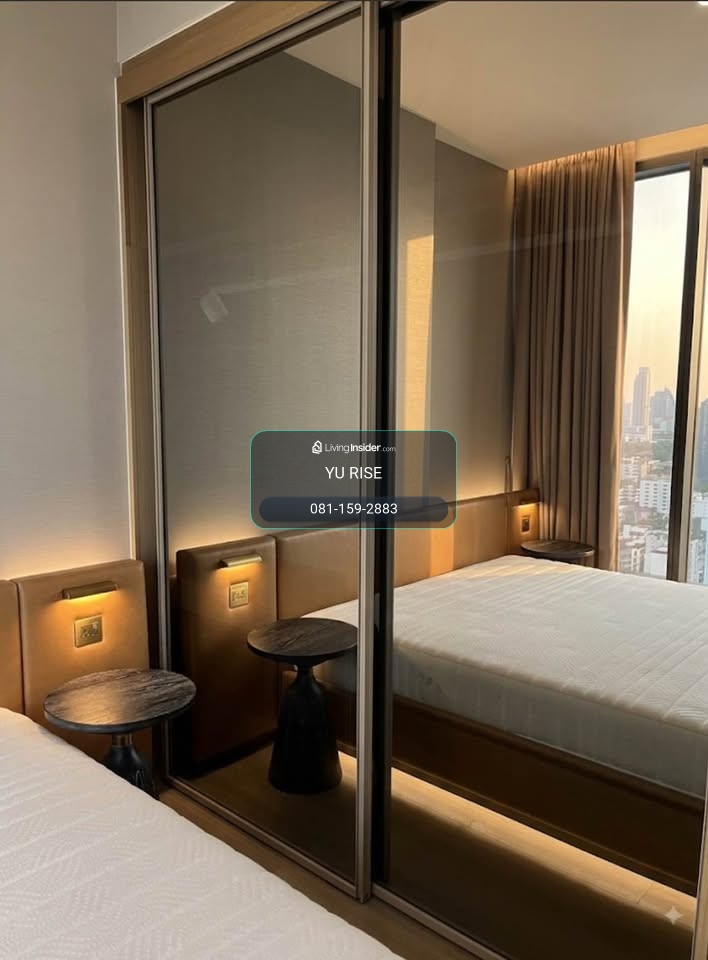 THE ESSE at Singha Complex 1 ห้องนอน ไซส์ใหญ่ 48 ตร.ม. มีอ่างอาบน้ำ แต่งหรู ทางเชื่อมตรงเข้า MRT เพชรบุรี & มศว – รูปที่ 3