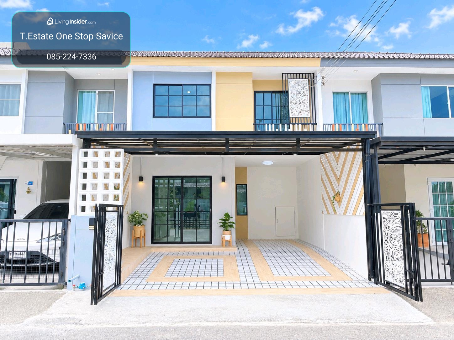 ทาวน์เฮ้าส์ 2 ชั้น โครงการบ้านพฤกษา เลียบวารี-มีนบุรี (PK118) คู้ขวา หนองจอก เชื่อมสัมพันธ ์โรงเรียนเซนต์เทเรซา ม.เทคโนโลยีมหานคร โรงพยาบาลเวชการุณย์รัศมิ์ รถไฟฟ้าสีชมพู รถไฟฟ้าสีส้ม – รูปที่ 2