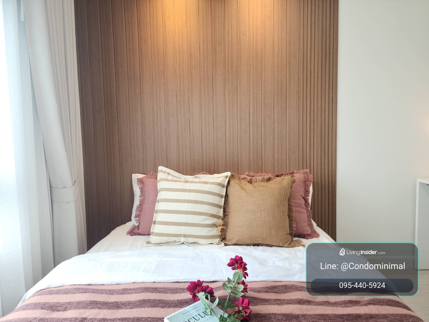 Beautiful room, unblocked view, Soi Suea Yai in the heart of Ratchada, cant miss it!!! Installments starting at just 7,xxx baht/month. – รูปที่ 3