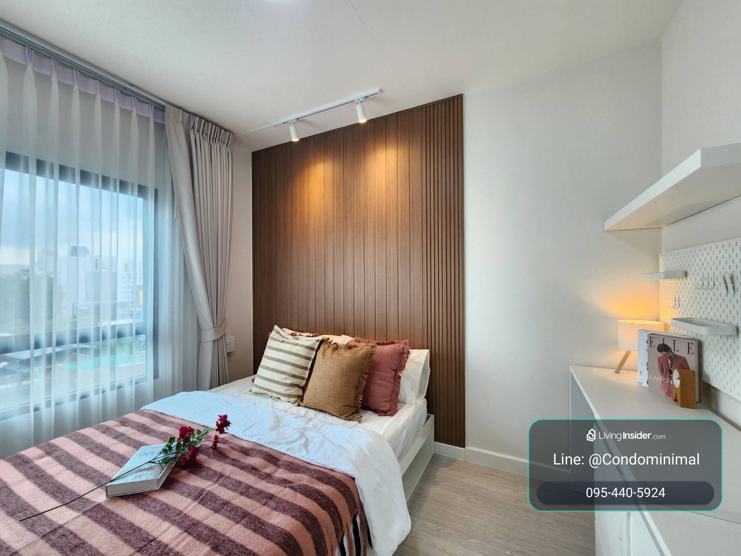 Renovated new room, first-hand furniture throughout, very beautiful, condo in Ratchada 36 area, near the BTS. – รูปที่ 3