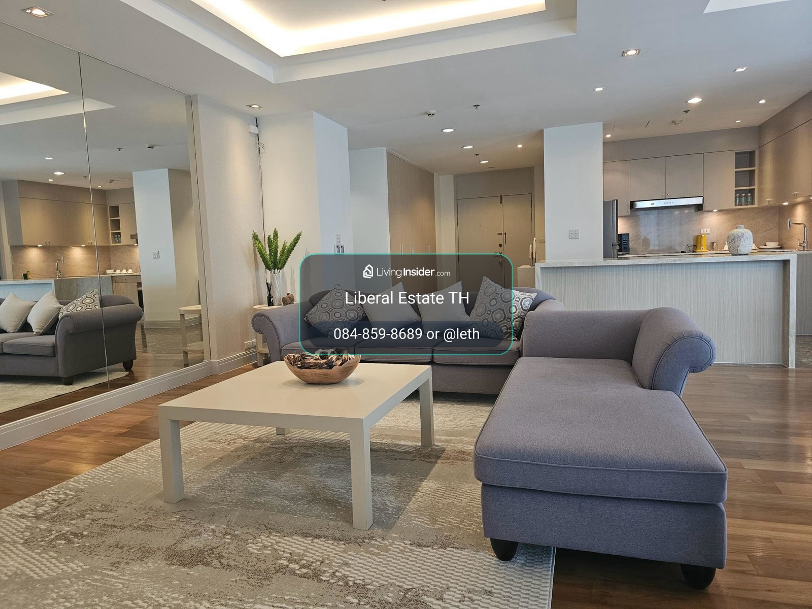 LTH16206 - Pet-Friendly Luxury Condo FOR RENT Royal Residence Park | 220 sq.m. | 3 Beds 3 Baths + 1 Powder Room | BTS Phloenchit | 180K | คอนโดหรูเลี้ยงสัตว์ได้ ให้เช่า เพลินจิต – รูปที่ 2