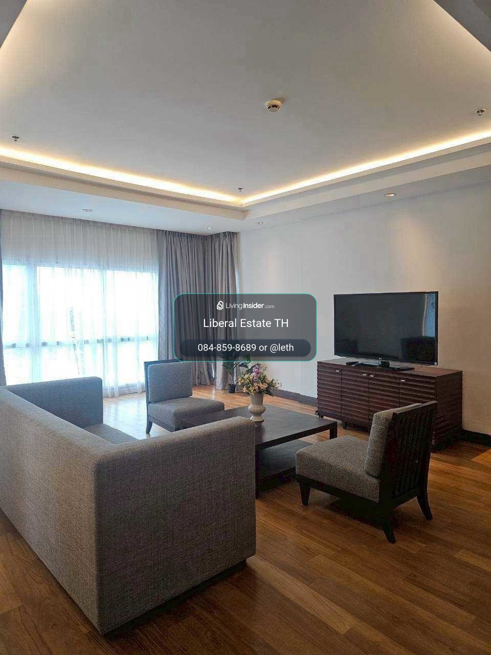 LTH16207 - Pet-Friendly Luxury Condo FOR RENT Royal Residence Park | 275 sq.m. | 4 Beds 3 Baths + 1 Powder Room | BTS Phloenchit | 170K | คอนโดหรูเลี้ยงสัตว์ได้ ให้เช่า เพลินจิต – รูปที่ 2
