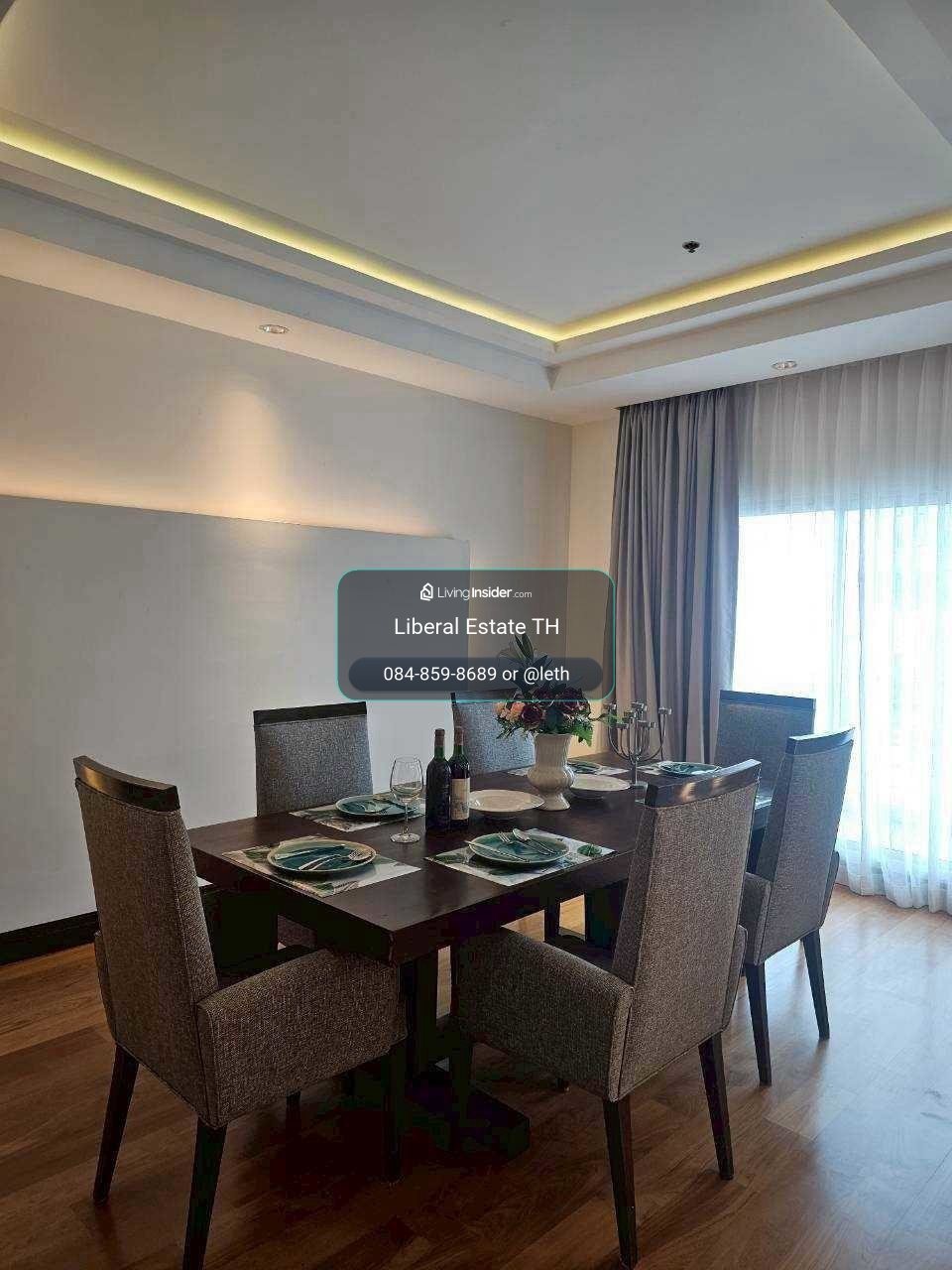 LTH16207 - Pet-Friendly Luxury Condo FOR RENT Royal Residence Park | 275 sq.m. | 4 Beds 3 Baths + 1 Powder Room | BTS Phloenchit | 170K | คอนโดหรูเลี้ยงสัตว์ได้ ให้เช่า เพลินจิต – รูปที่ 4