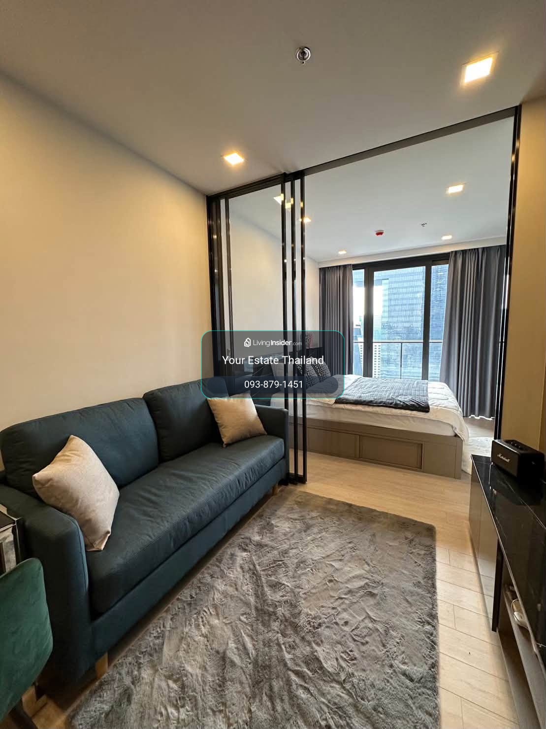 Condo one9five rama9  ห้องสวยหรู ทำเลดี ว่างพร้อมให้เช่า – รูปที่ 2