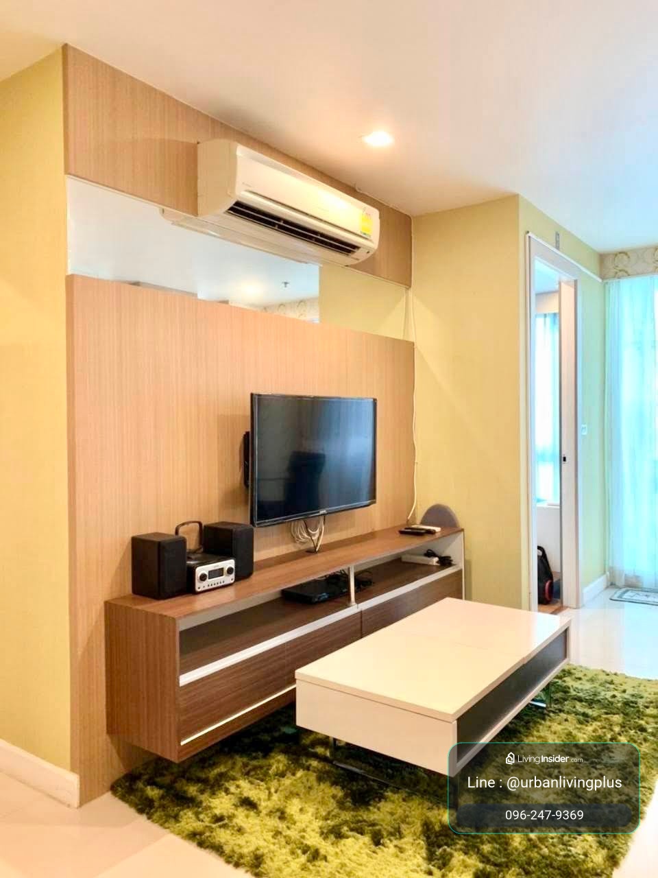 ( UL2609171 )✨Tel/Line 096-2479369✨, FOR RENT !! WISH@SAMYAN 1 bedroom, 1 bathroom Size 36 Sq.M. New Renovations, Hot deal – รูปที่ 3