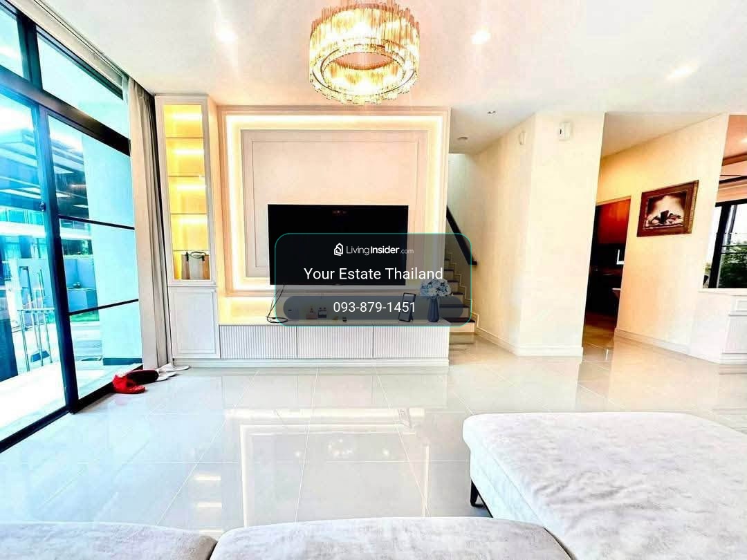 ให้เช่าบ้านเดี่ยว Setthasiri Krungthep Kreetha รีโนเวทใหม่ modern luxury style – รูปที่ 3
