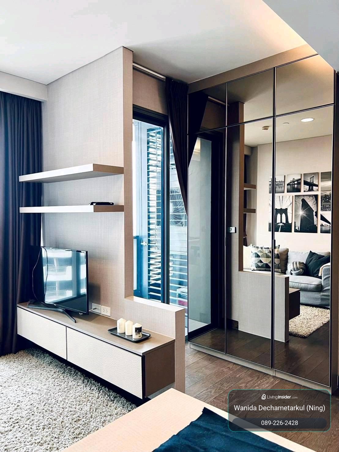 ให้เช่า The Lumpini 24 | 1 ห้องนอน 39 ตร.ม. ชั้น 18 | ใกล้ BTS พร้อมพงษ์ & EM District – รูปที่ 2
