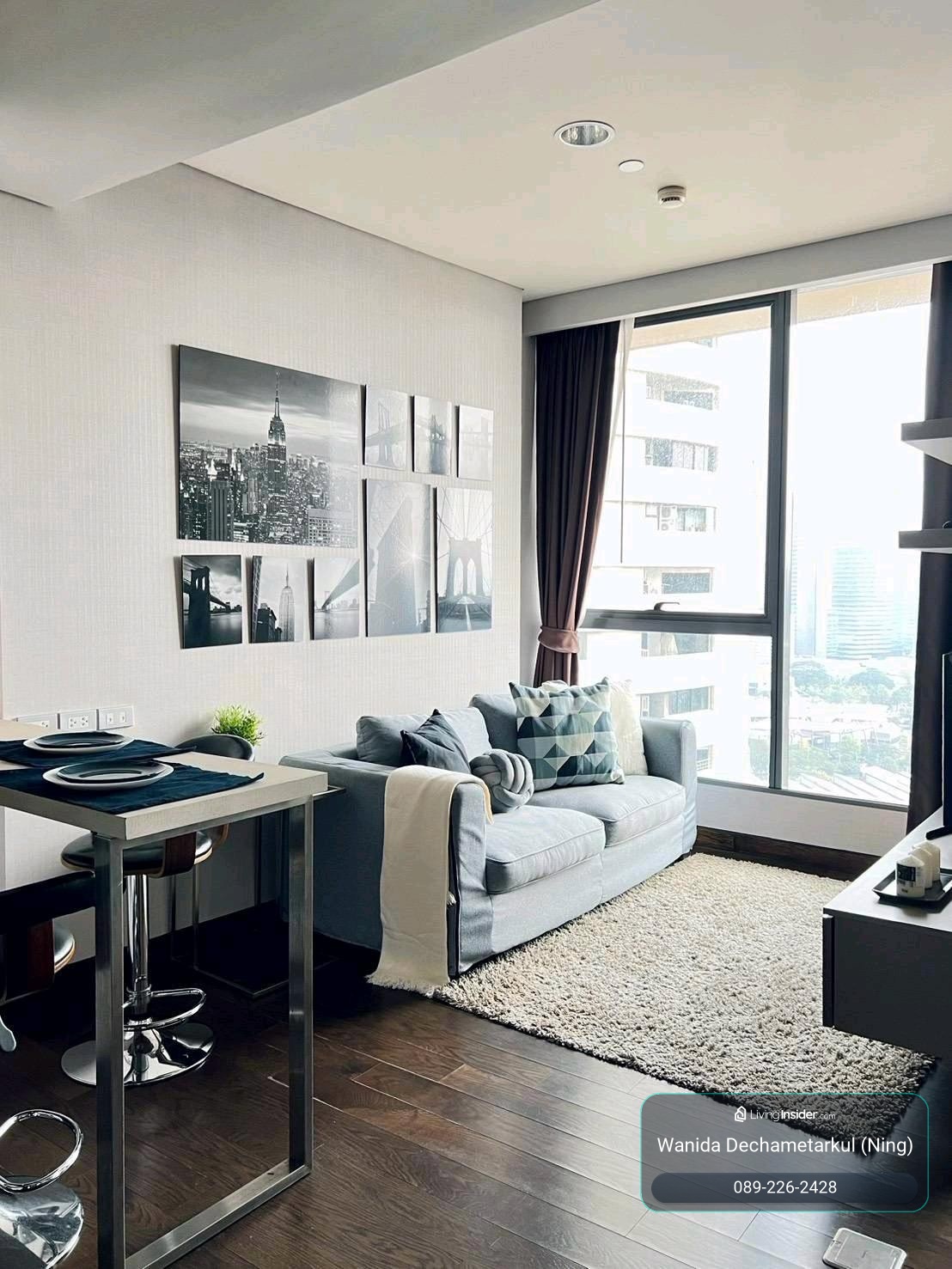 ให้เช่า The Lumpini 24 | 1 ห้องนอน 39 ตร.ม. ชั้น 18 | ใกล้ BTS พร้อมพงษ์ & EM District – รูปที่ 3