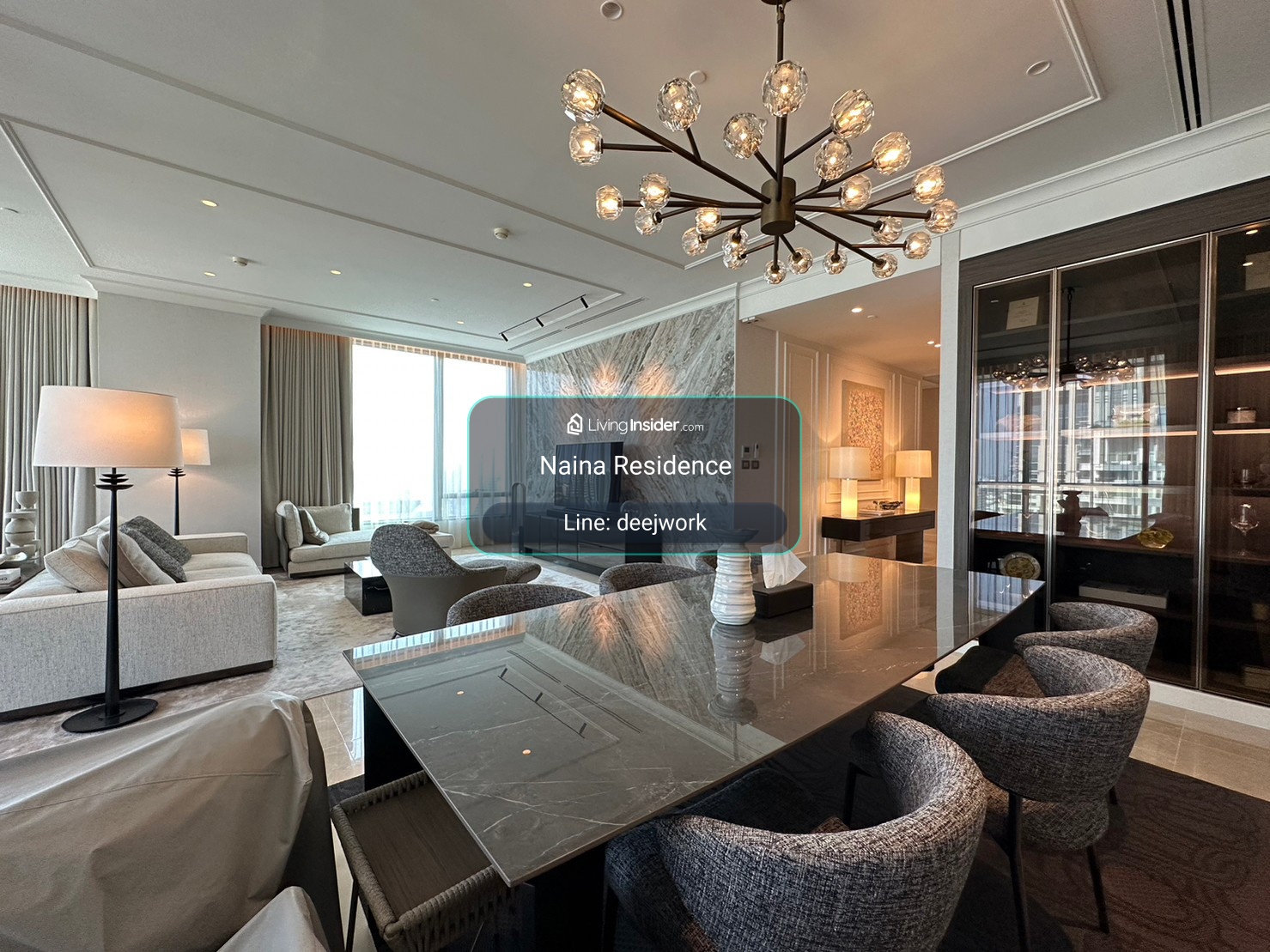 AVAILABLE NOW Elegant 3 Bed at Sindhorn Residence with Panoramic View – รูปที่ 3