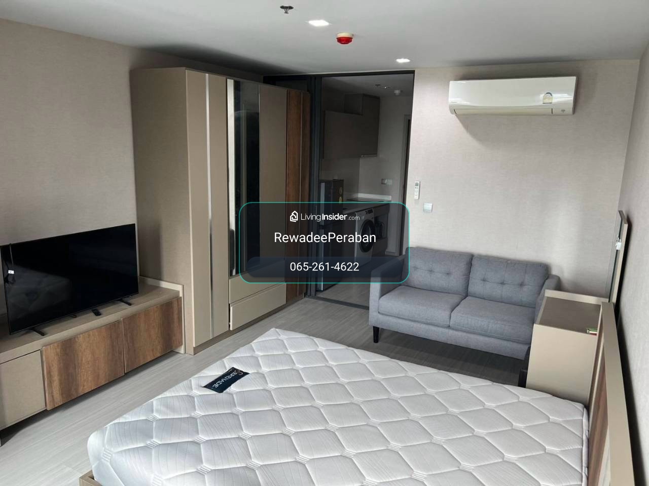 ให้เช่า ✨ Life Ladprao ห้อง Studio 25sqm ชั้นสูง เดินทางสะดวก ติด BTS ห้าแยกลาดพร้าว ตรงข้ามเซ็นทรัล เพียง 17,000 บาท  📞 โทรเลย 065-2614622 แทมมี่ – รูปที่ 2