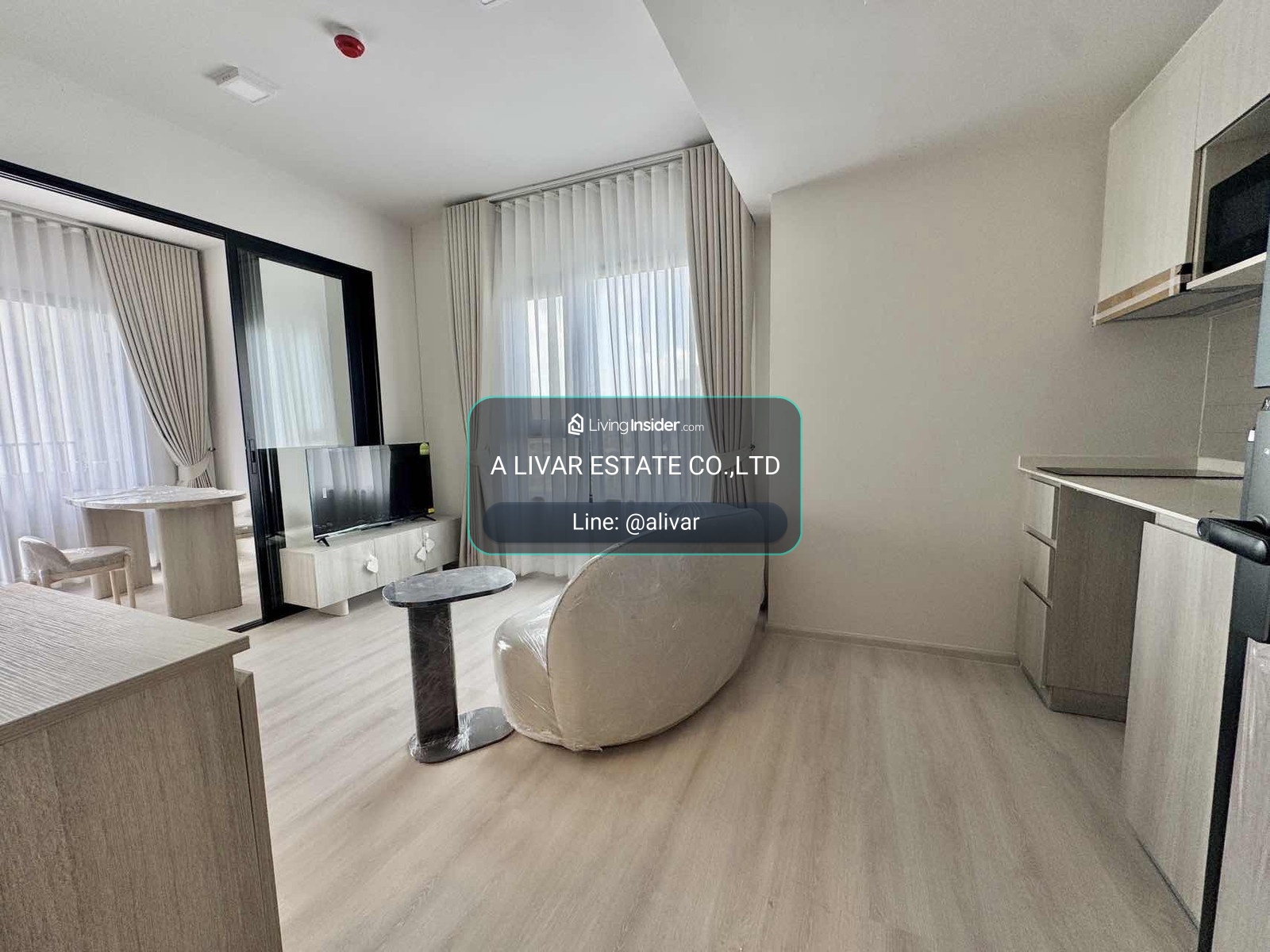 RC091226 Condo for rent at COBE Ratchada-Rama9 ใกล้ MRT ศูนย์วัฒนธรรมแห่งประเทศไทย – รูปที่ 3