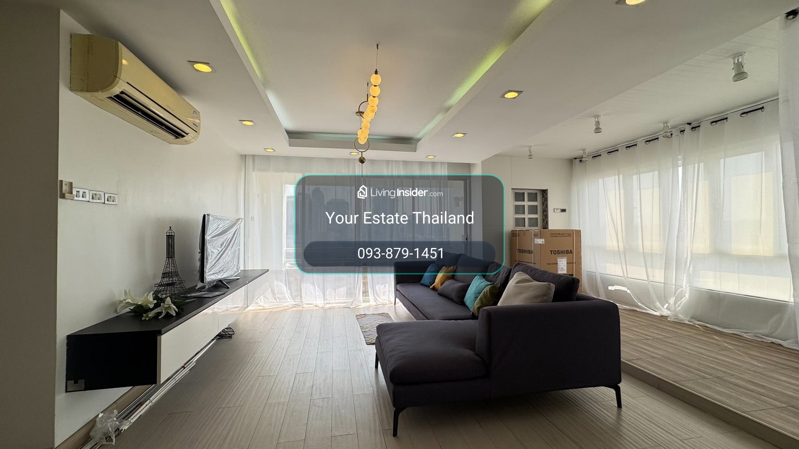Srivara Mansion  ห้องใหญ่ 3 ห้องนอน ตกแต่งห้องสวยมาก ว่างพร้อมให้เช่าค่ะ – รูปที่ 3