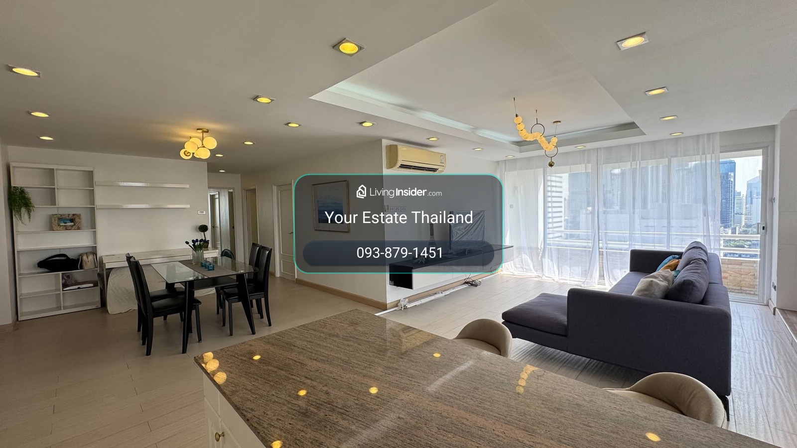 Srivara Mansion  ห้องใหญ่ 3 ห้องนอน ตกแต่งห้องสวยมาก ว่างพร้อมให้เช่าค่ะ – รูปที่ 2