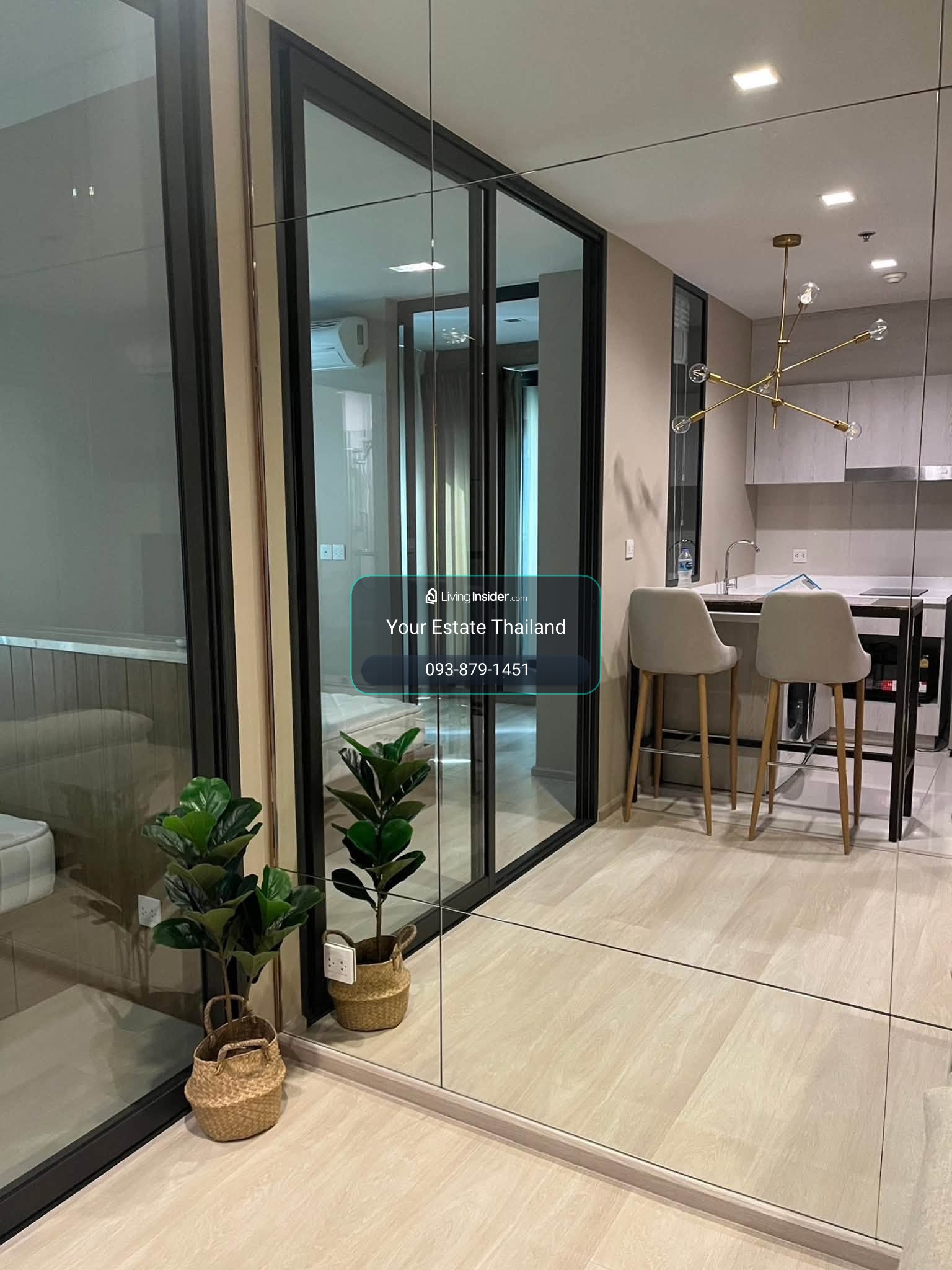 คอนโด Life One Wireless ห้องตกแต่งสวย สะอาด ว่างพร้อมให้เช่า – รูปที่ 3
