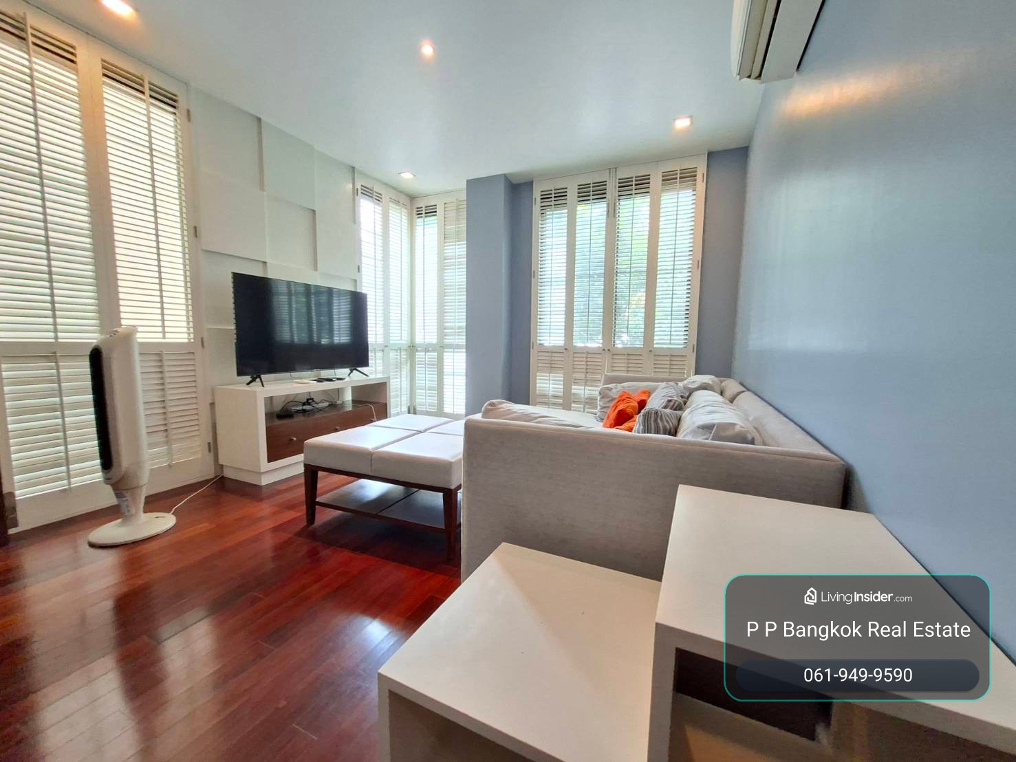  ขายห้องใหญ่ 61.38 ตรม. ใจกลางเพลินจิต วิวสวน ร่มรื่นและเป็นส่วนตัว ห้องขนาดนี้หายาก – รูปที่ 4