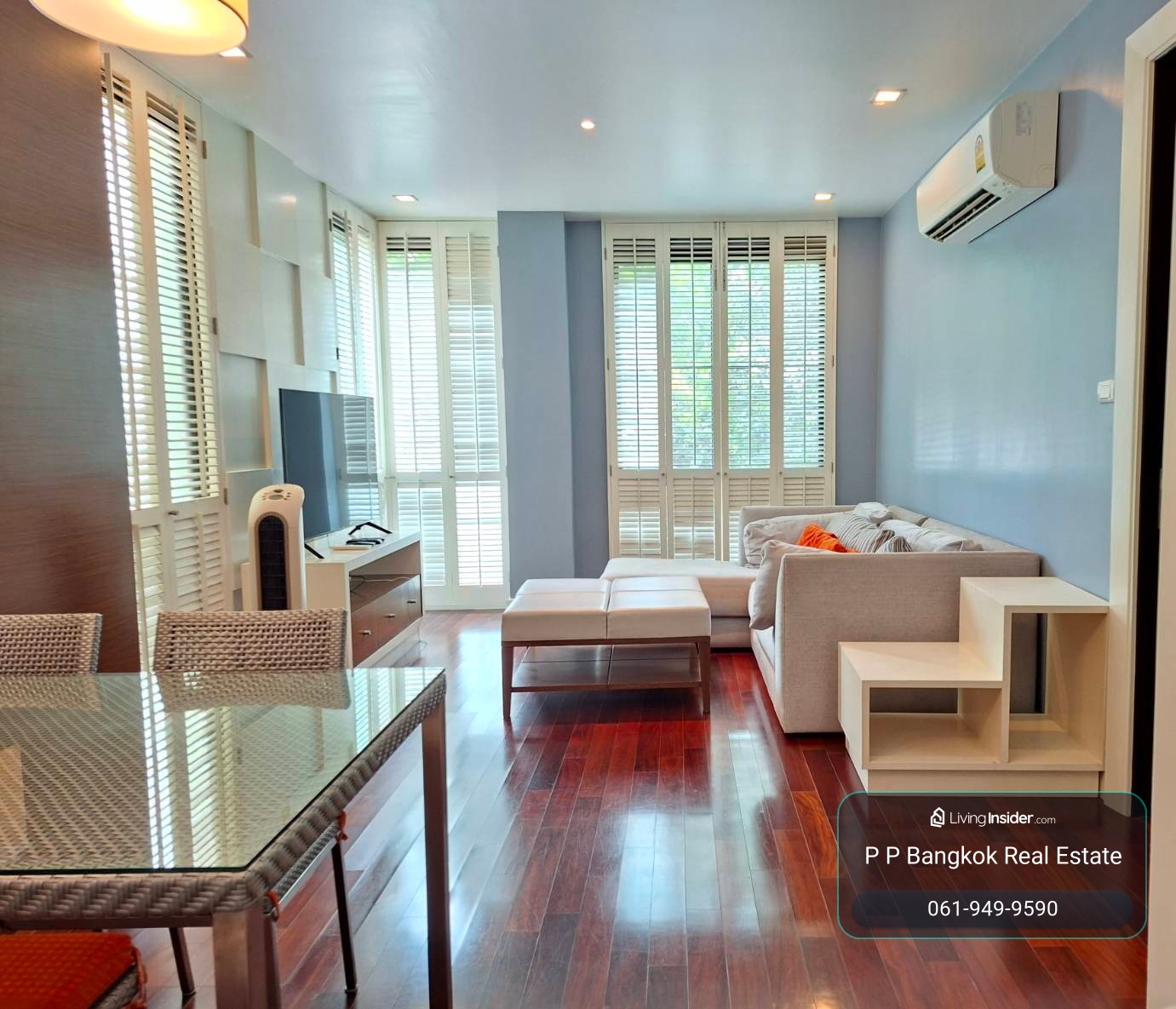  ขายห้องใหญ่ 61.38 ตรม. ใจกลางเพลินจิต วิวสวน ร่มรื่นและเป็นส่วนตัว ห้องขนาดนี้หายาก – รูปที่ 2