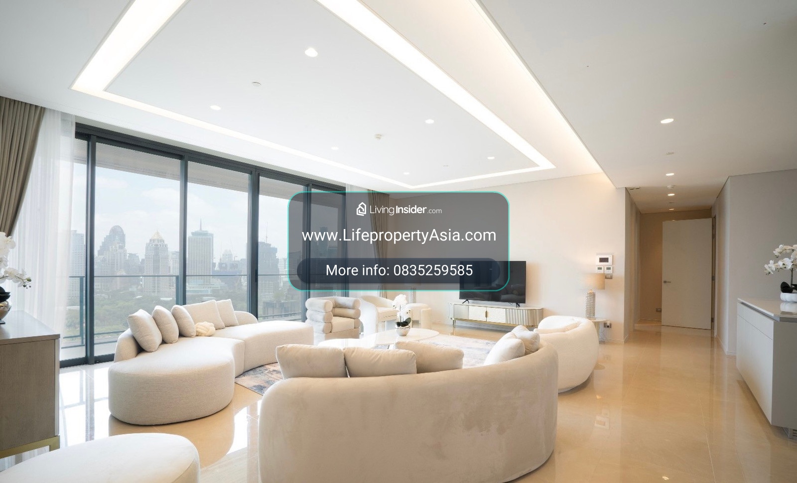 🌟 (For Rent / Sale) The Residences at Sindhorn Kempinski Hotel Bangkok – Ultra-Luxury 5BR Residence with Panoramic Lumphini Park View – รูปที่ 2