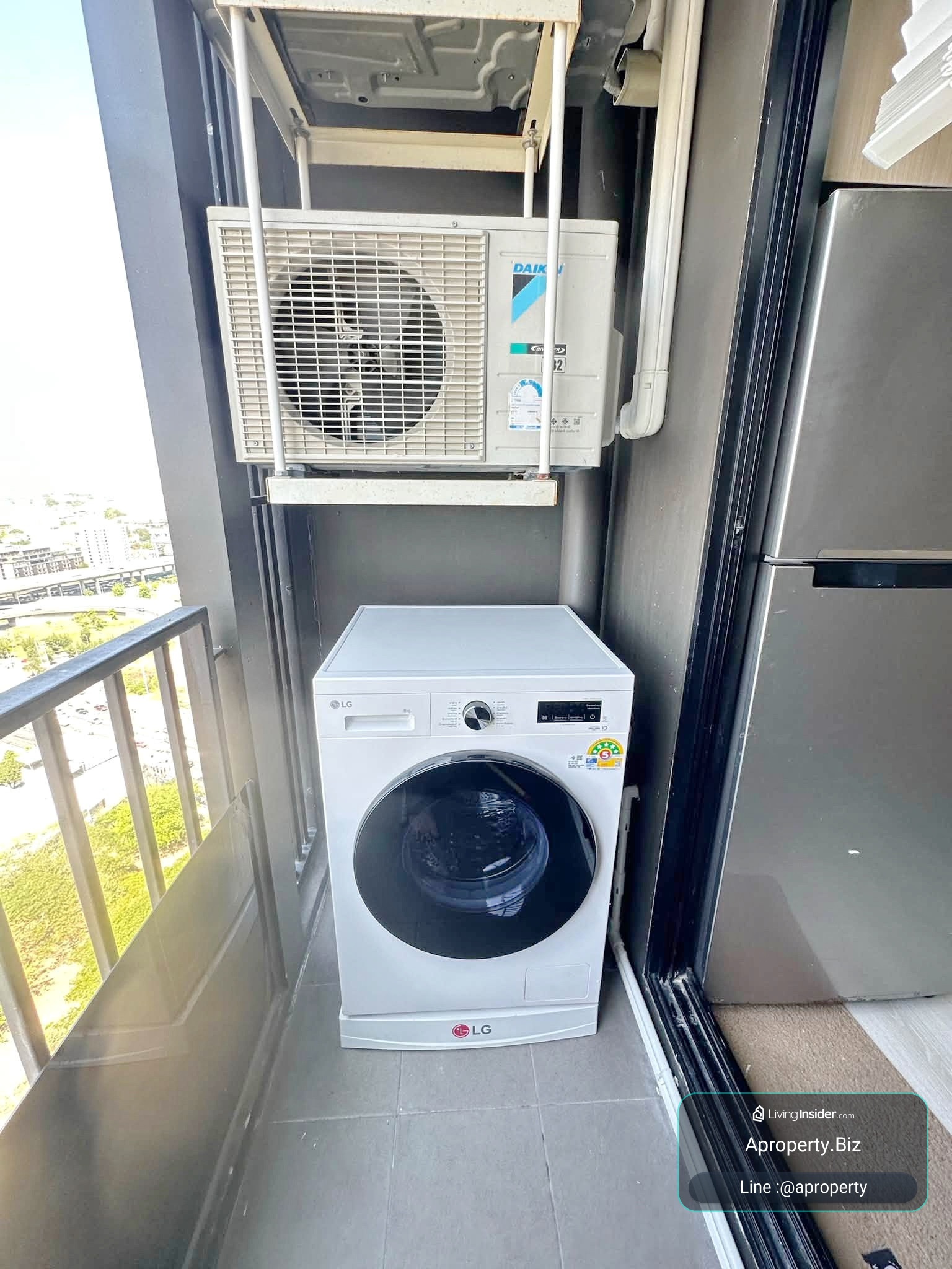 For rent NUE Noble Ngamwongwan, large room with washing machine. – รูปที่ 2
