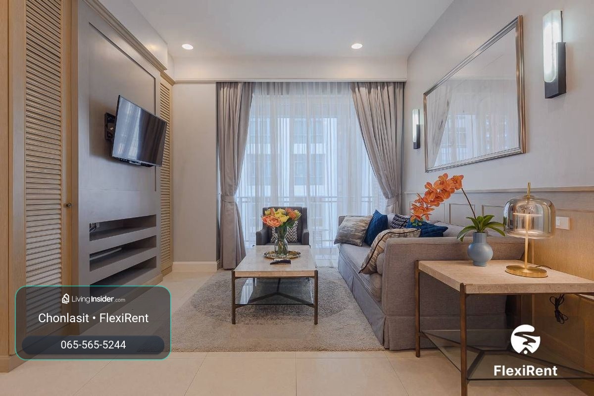 คิว หลังสวน 2 ห้องนอน | ประกันเพียง 1 เดือน พร้อมเข้าอยู่ – รูปที่ 2