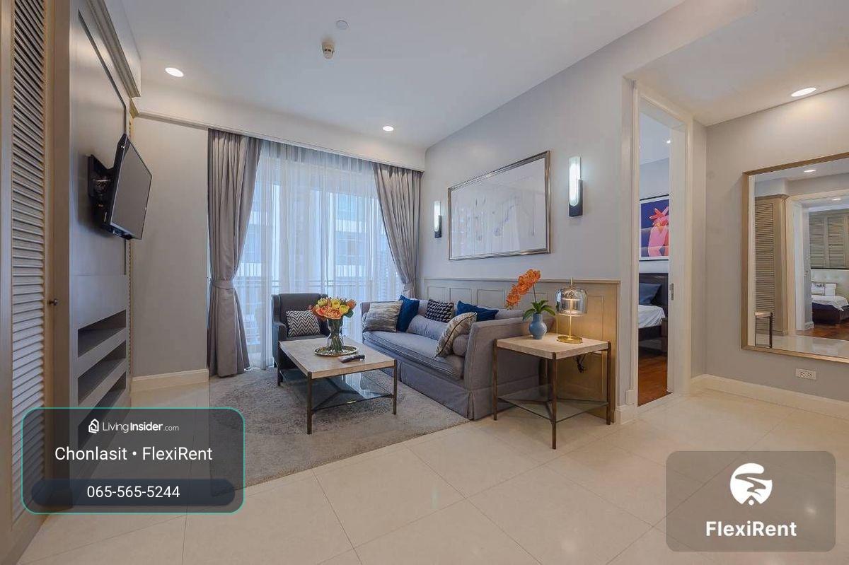 คิว หลังสวน 2 ห้องนอน | ประกันเพียง 1 เดือน พร้อมเข้าอยู่ – รูปที่ 3