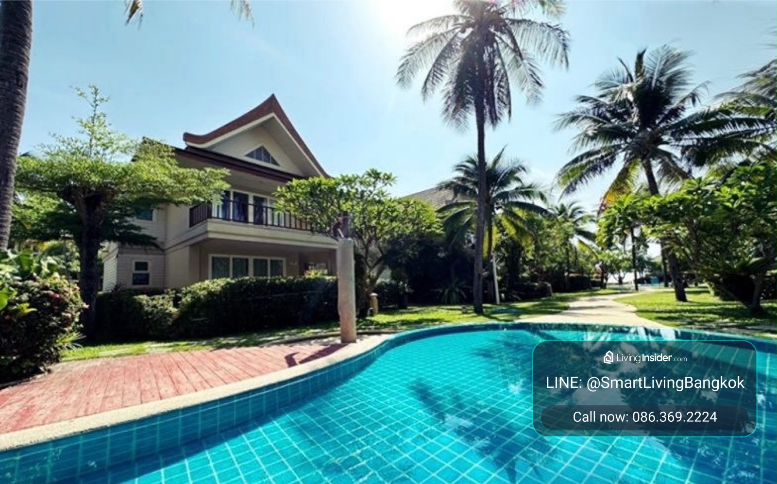 ขายบ้านพักตากอากาศชะอำ 3 ห้องนอน บ้านทะเลสำราญ ใกล้ทะเล น้ำใส หาดสวย พื้นที่ 200 ตร.ม. เดินทางจากกรุงเทพฯ สะดวก – รูปที่ 2
