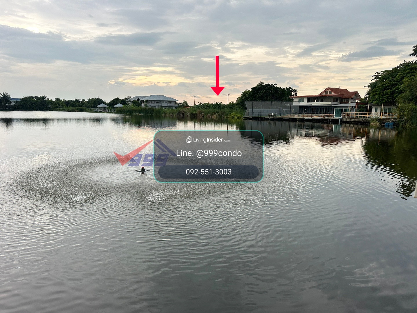 ขายที่ดินติดทะเลสาบ 336 ตร.ว. พร้อมโครงสร้างบ้าน ศุภาลัย เลค 1 – รูปที่ 3