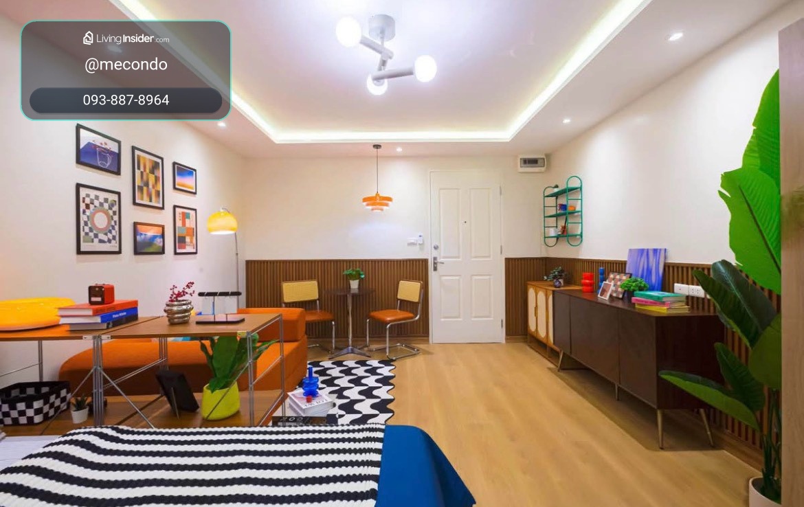 ME2500587 ผ่อนถูกกว่าเช่า Happy Condo รัชดา 18 แต่งครบ พร้อมอยู่ ใกล้ MRT สุทธิสาร – รูปที่ 2