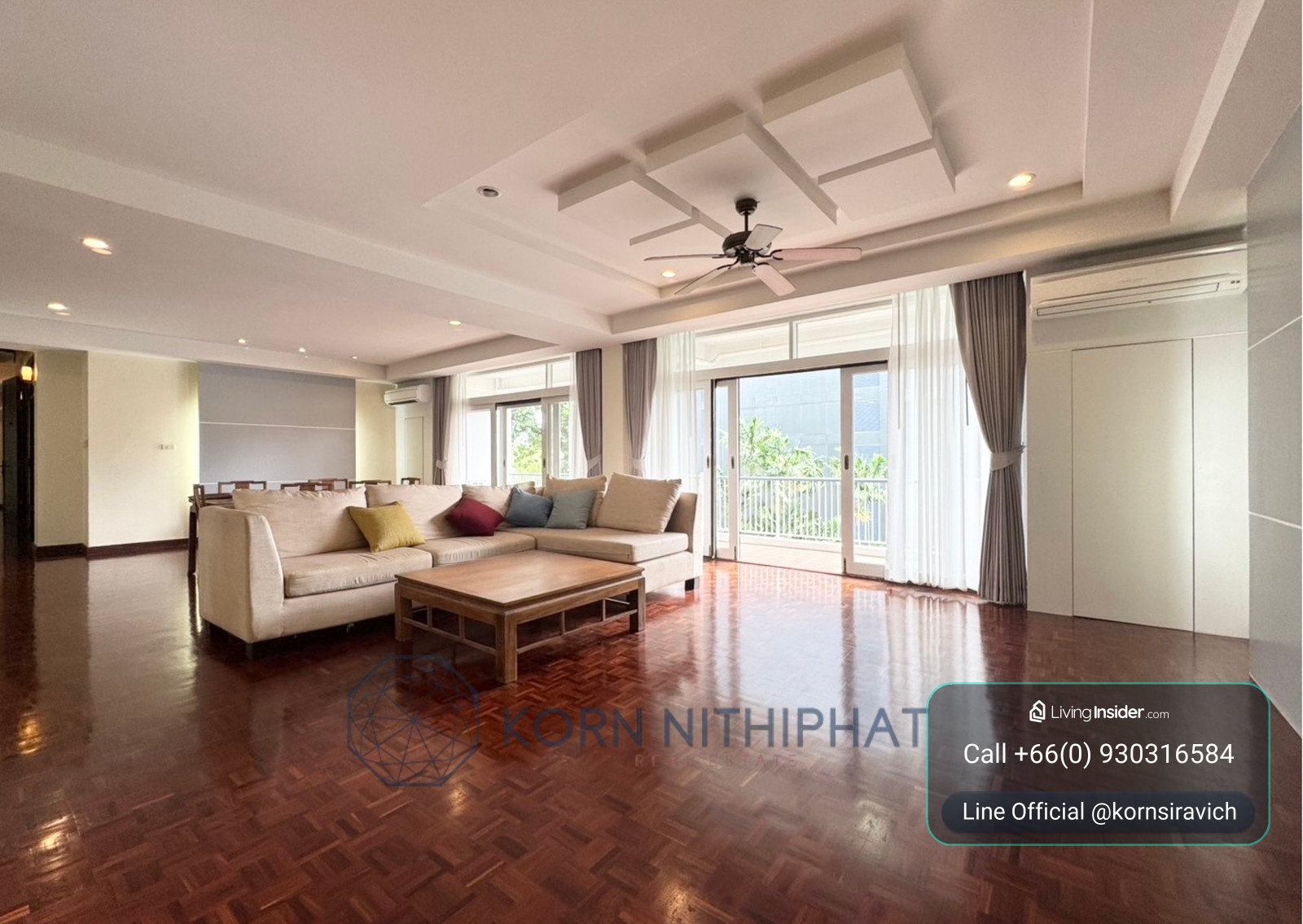Rare Find Low Rise Pet Friendly Apartment in Sathorn - Nang Linchi, Bangkok | Rare Sizing 280 Sq.m. 4BR 4BA with Private Balcony – รูปที่ 4