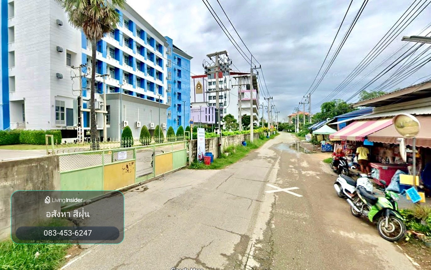 Empty land for sale, area 365 square meters, already filled, location opposite the back gate of the university. Phetchaburi Rajabhat, Na Wung Subdistrict, Mueang Phetchaburi District Phetchaburi Province – รูปที่ 3