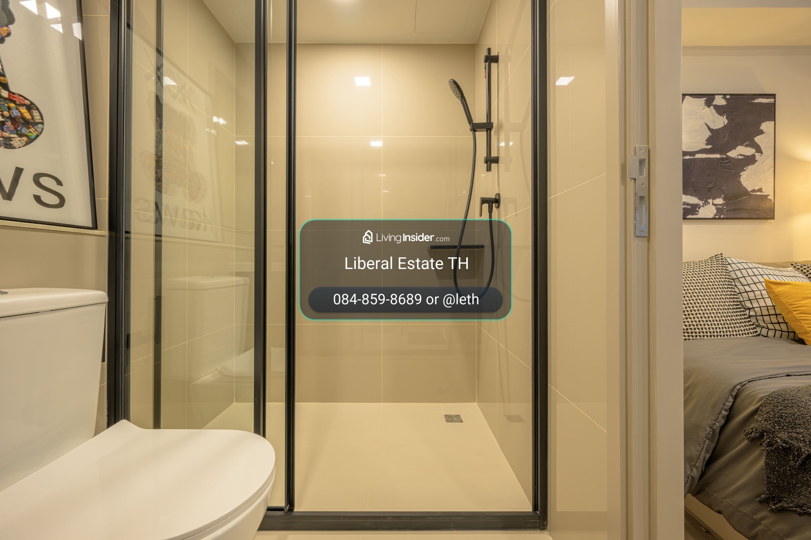 LTH16208 - Condo FOR SALE QUINTARA MHy’DEN PHO NIMIT | 23.96 sq.m. | Studio | BTS Pho Nimit | 3.89MB | คอนโดขาย โพธิ์นิมิตร – รูปที่ 4