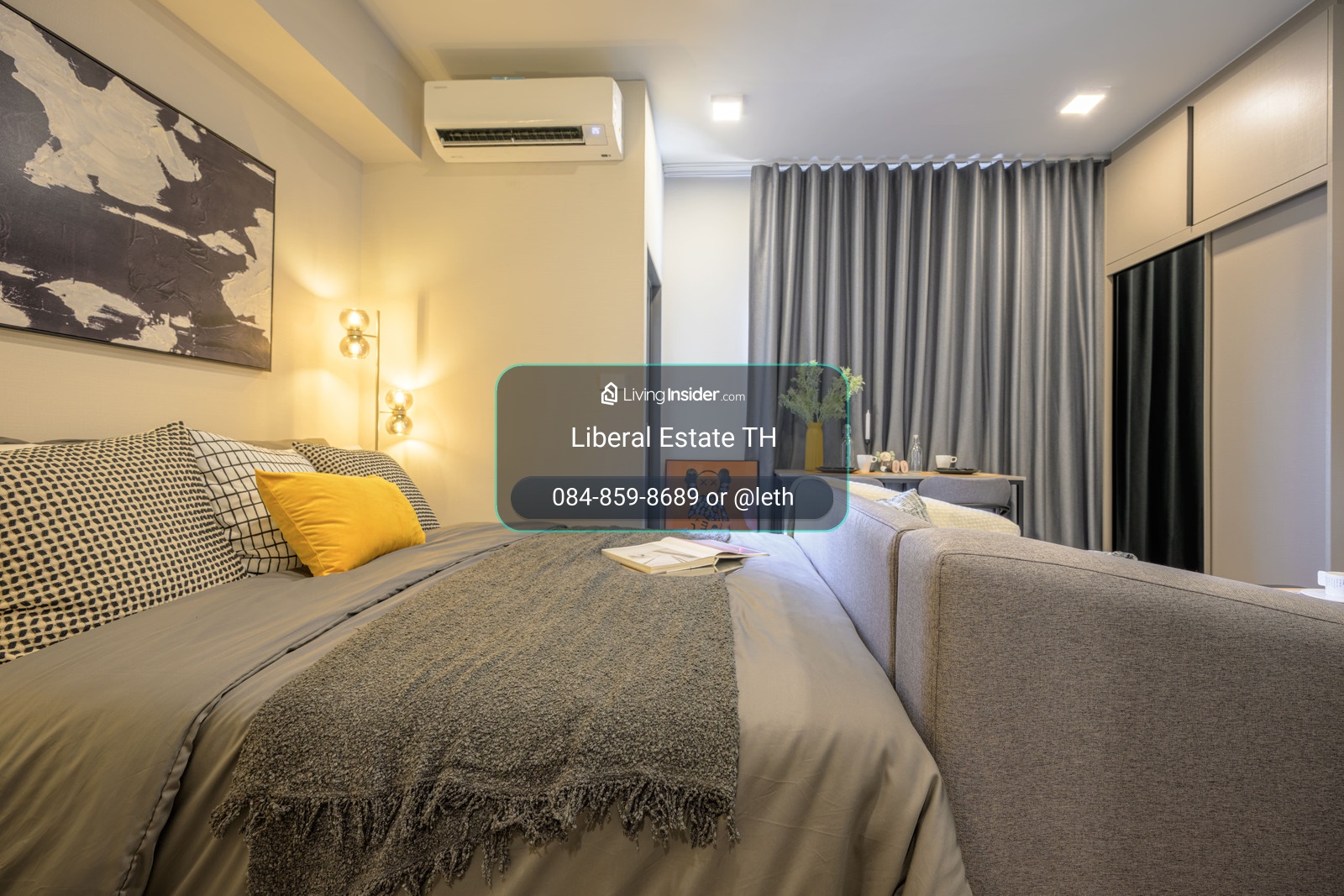 LTH16208 - Condo FOR SALE QUINTARA MHy’DEN PHO NIMIT | 23.96 sq.m. | Studio | BTS Pho Nimit | 3.89MB | คอนโดขาย โพธิ์นิมิตร – รูปที่ 2