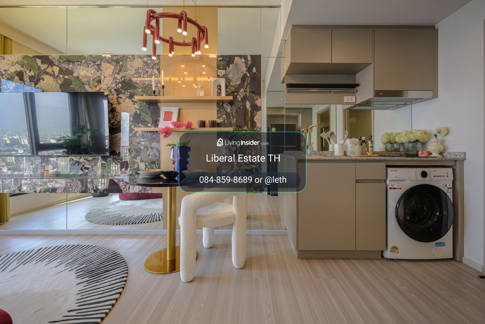 LTH16209 - Condo FOR SALE QUINTARA MHy’DEN PHO NIMIT | 29.18 sq.m. | 1 Bed 1 Bath | BTS Pho Nimit | 4.07MB | คอนโดขาย โพธิ์นิมิตร – รูปที่ 2
