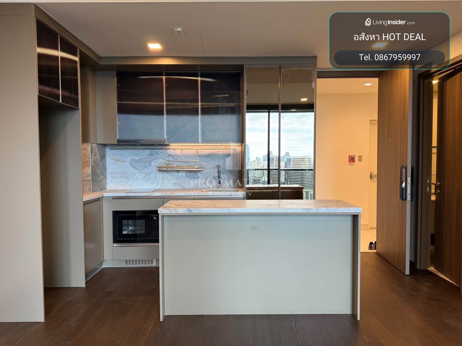 Rare Type ‼️ ห้องตำแหน่ง 02 หายาก Simplex 1 bed 1 bath ขนาด 43.5 Sq.m เพียง 9.25 ล้านน ติดต่อ 086-795-9997 (จิมมี่) – รูปที่ 3