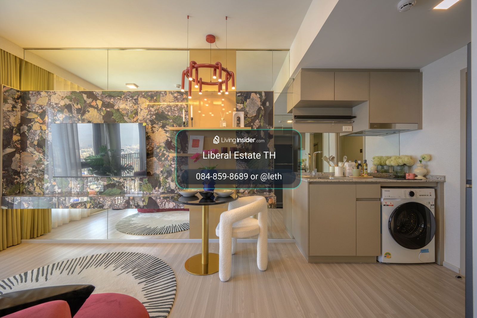 LTH16213 - Condo FOR SALE QUINTARA MHy’DEN PHO NIMIT | 34.68 sq.m. | 1 Bed 1 Bath | BTS Pho Nimit | 4.62MB | คอนโดขาย โพธิ์นิมิตร – รูปที่ 2