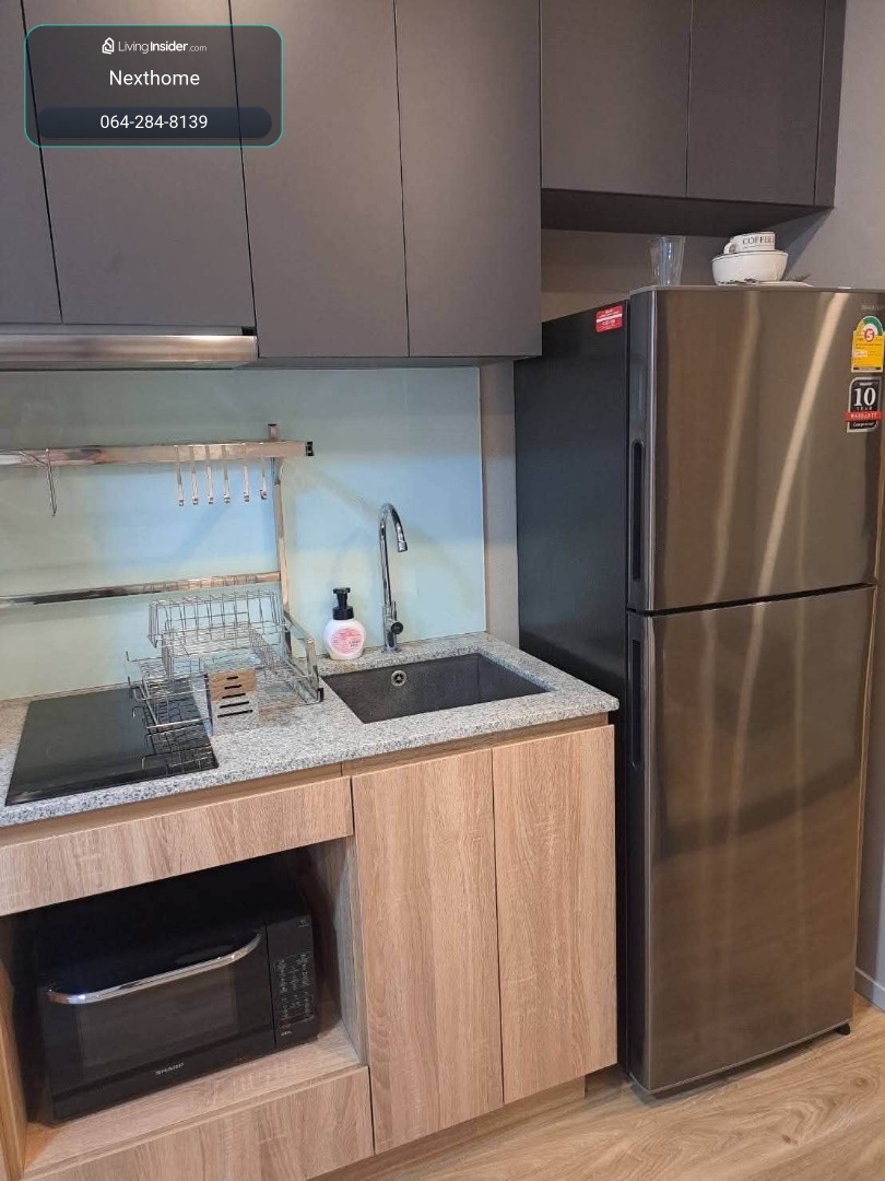 🔥Rent Now🔥 Blossom Condo @ Sathorn-Charoenrat, near BTS Surasak Station. Fully furnished and ready to move in. – รูปที่ 2